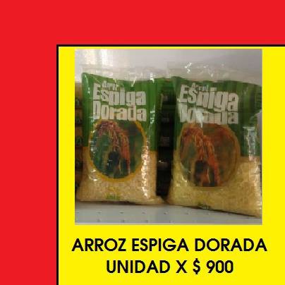 Promoción arroz espiga 